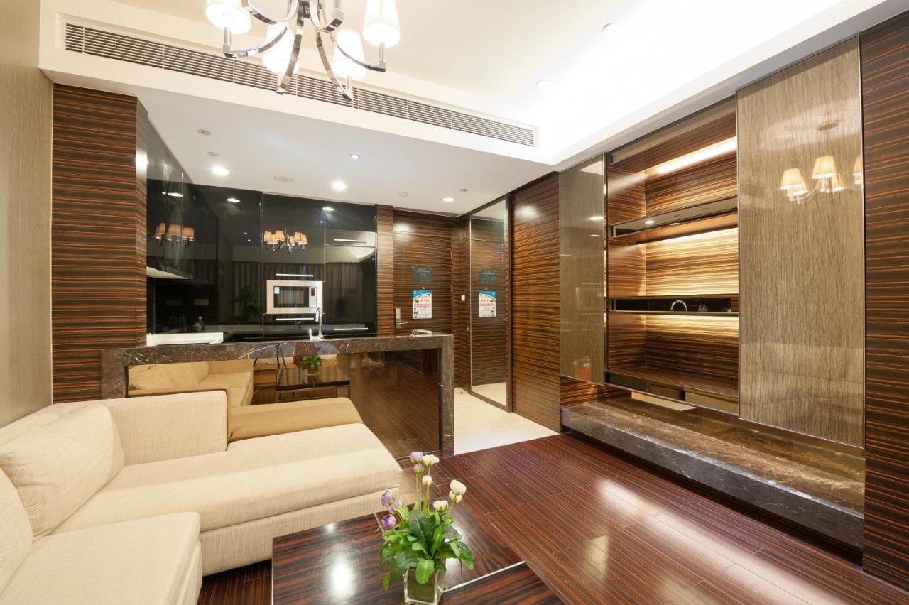 Yicheng Pazhou Poly World Trade Centre Apartment Cantón Exterior foto